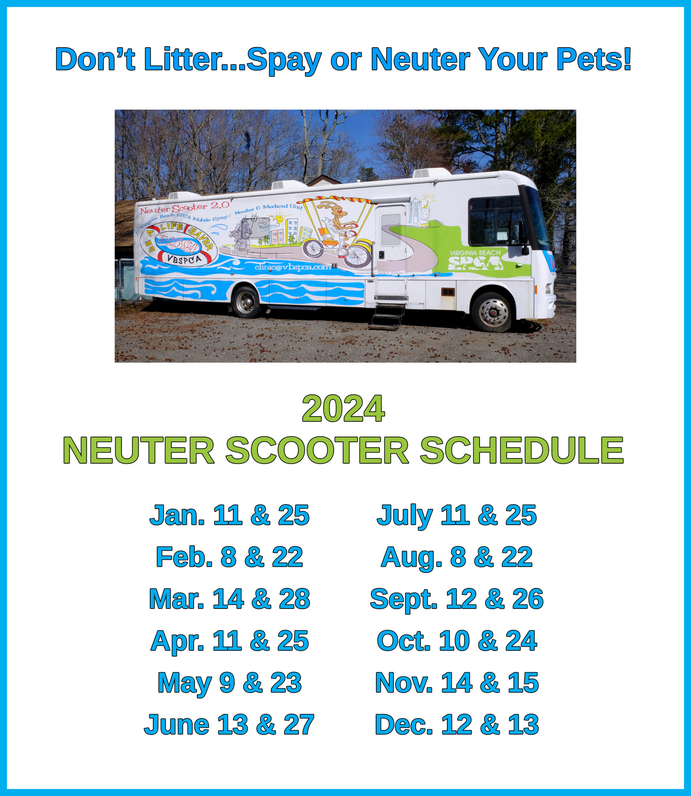copy of the 2024 Neuter Scooter schedule